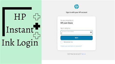 instantink com myaccount|HP account.